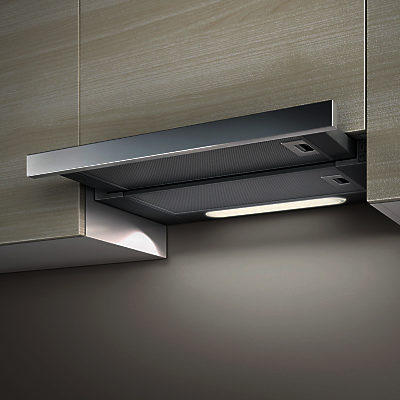 Elica Elite 14 90cm Built-In Cooker Hood, Stainless Steel